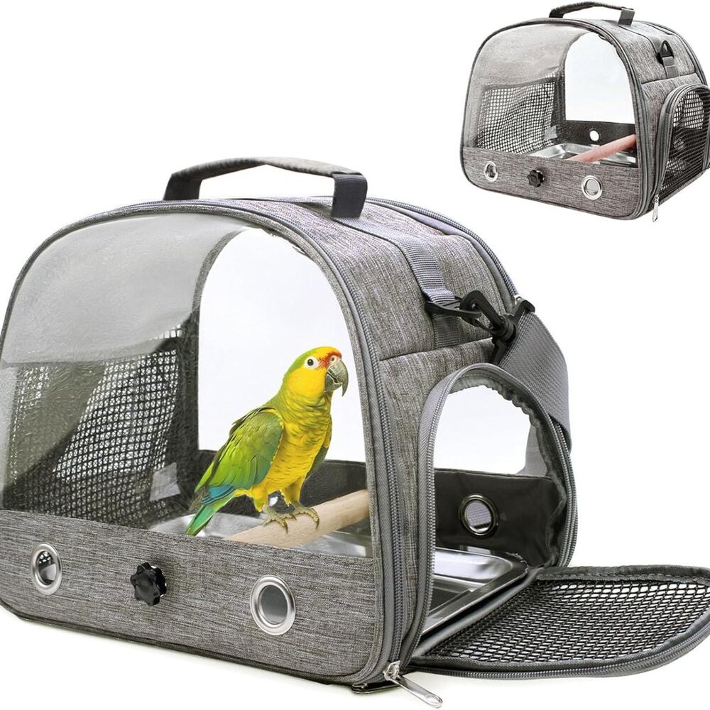 Travel Carrier Bag Portable Bird Backpack with Plat Breathable(1 Bag)